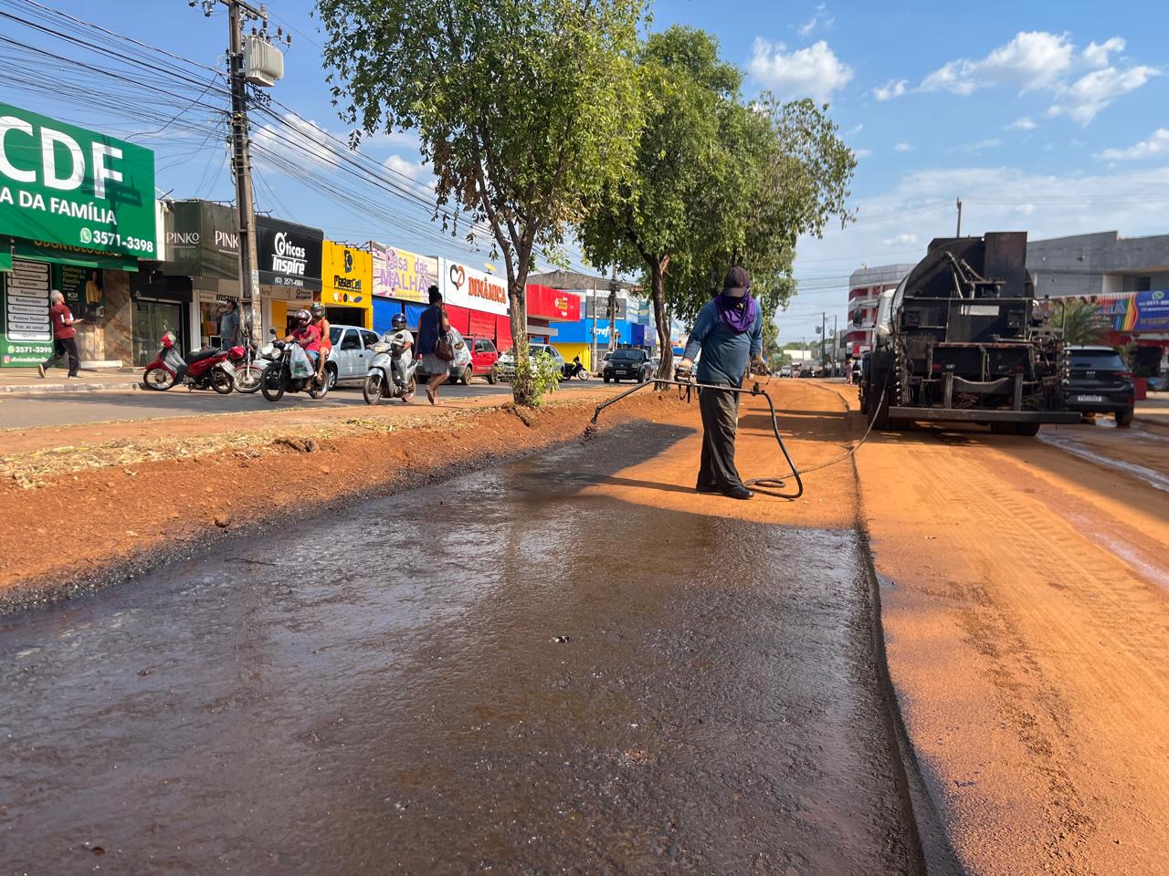 Obra de ampliação da Avenida Tocantins chega ao último trecho um mês após início dos serviços
