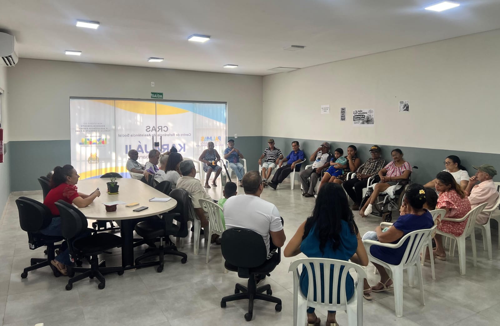 Cras Karajá II orienta pessoas idosas sobre direitos e prevenção de violências