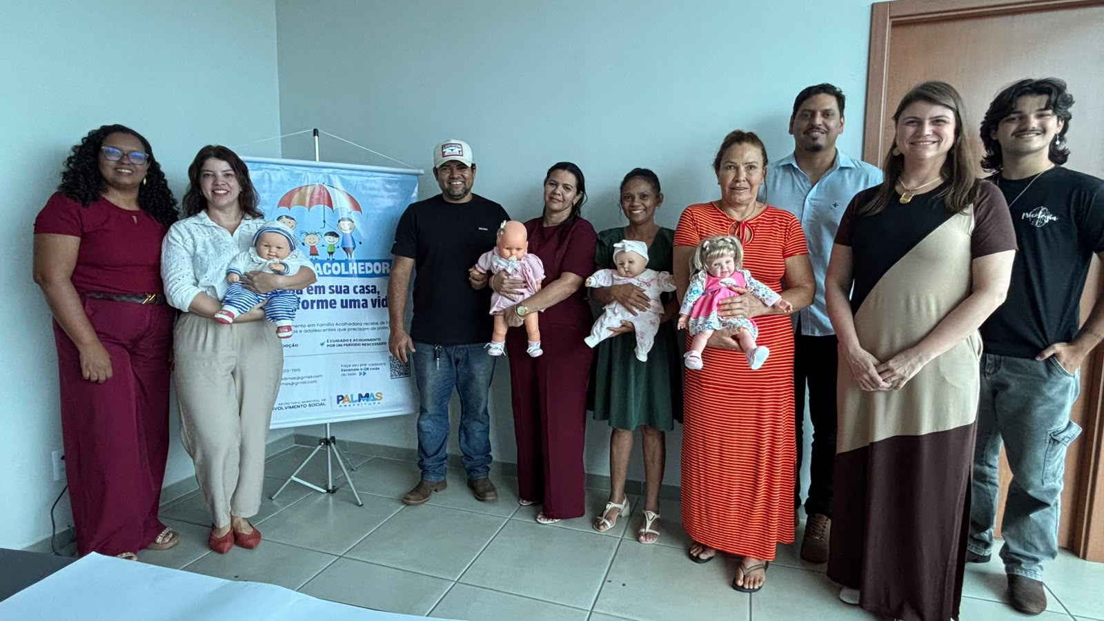 Desenvolvimento Social de Palmas inicia capacitação de famílias acolhedoras