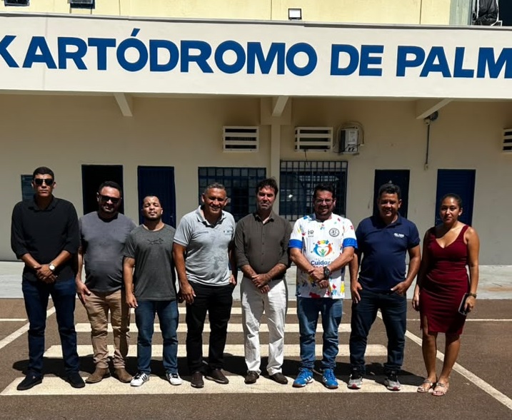 Sejuves realiza visita técnica ao kartódromo de Palmas e estuda melhorias na estrutura