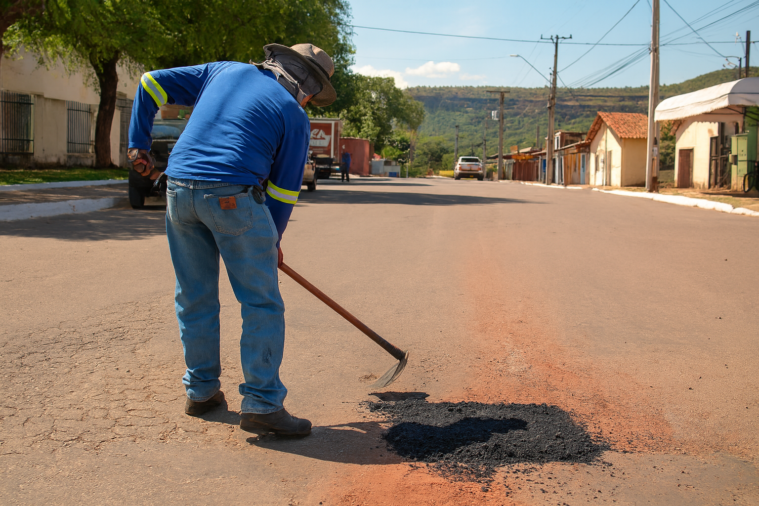 Prefeitura intensifica tapa-buracos e amplia ações de limpeza e manutenção urbana em Taquaralto e no Santa Fé