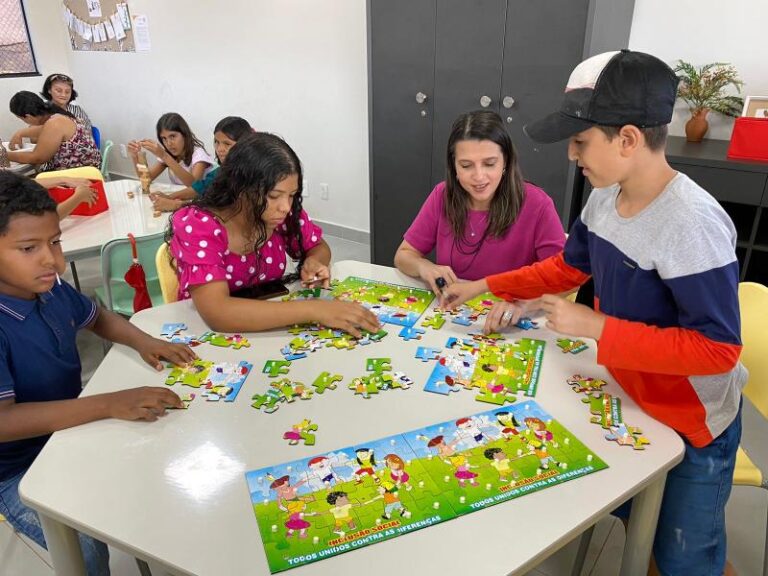 Impup realiza oficina com crianças sobre Parque Linear
