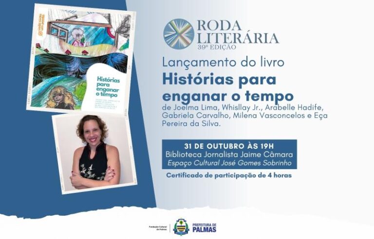 'Histórias para Enganar o Tempo’ será lançado nesta quinta-feira, 31, na 39ª Roda Literária