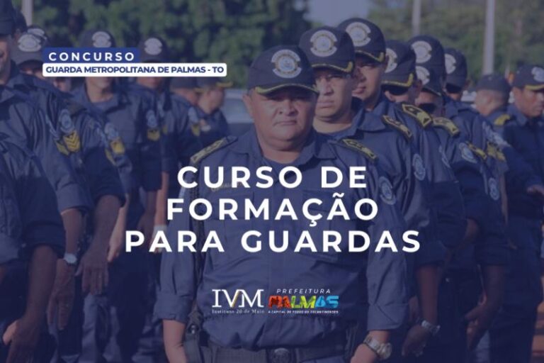 Últimos dias para matrícula no Curso de Formação de Guardas da GMP