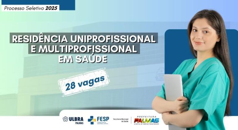 Inscrições para residência uniprofissional e multiprofissional terminam nesta sexta, 17