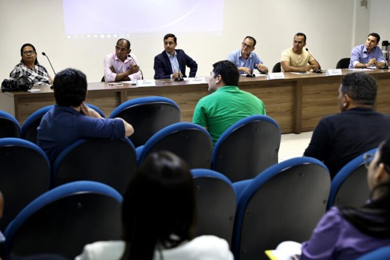 Conselho previdenciário do Previpalmas recebe representantes do Banco do Brasil em 1ª reunião anual