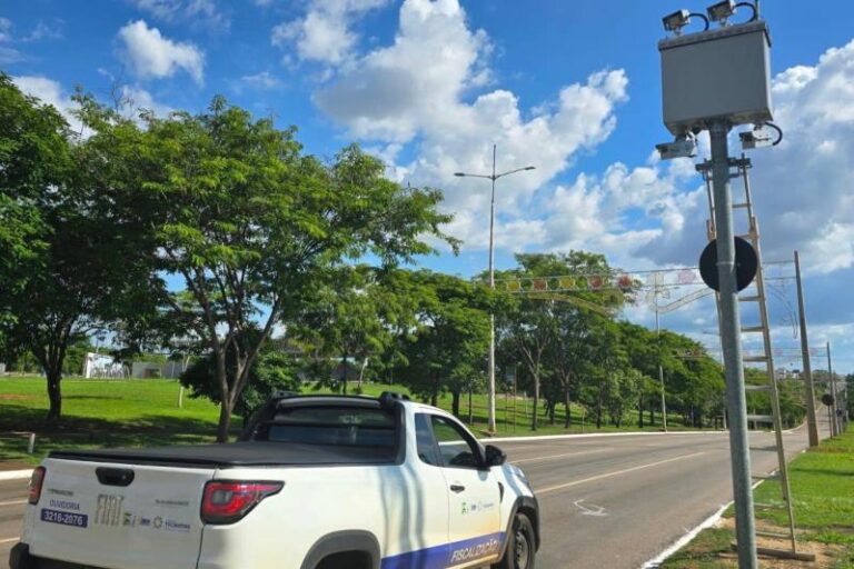 Secretaria de Mobilidade Urbana e Defesa Civil auxilia em ação de aferição de radar em Palmas