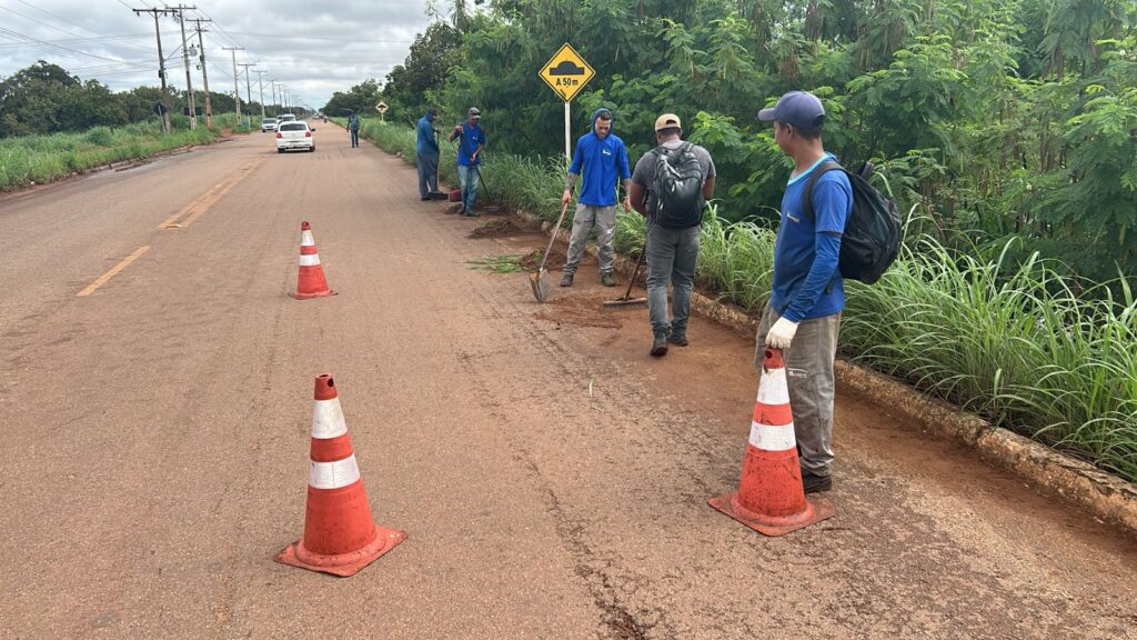 Ações de melhorias nas vias do Jardim Taquari - Foto: Divulgação