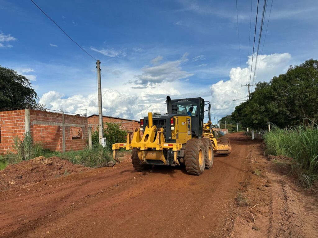 Manutenção de vias na vila dos pescadores - Foto: Divulgação