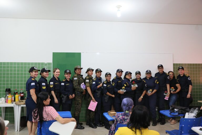 Diálogo entre mulheres da Guarda Metropolitana de Palmas e de Porto Nacional encerra programação do Dia Internacional da Mulher 