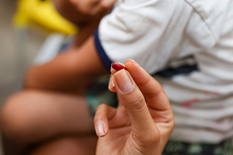 Vitamina ajuda a proteger a saúde dos olhos, potencializa o desenvolvimento e previne riscos de diarreia e mortalidade infantil - Foto: Regiane Rocha<br>