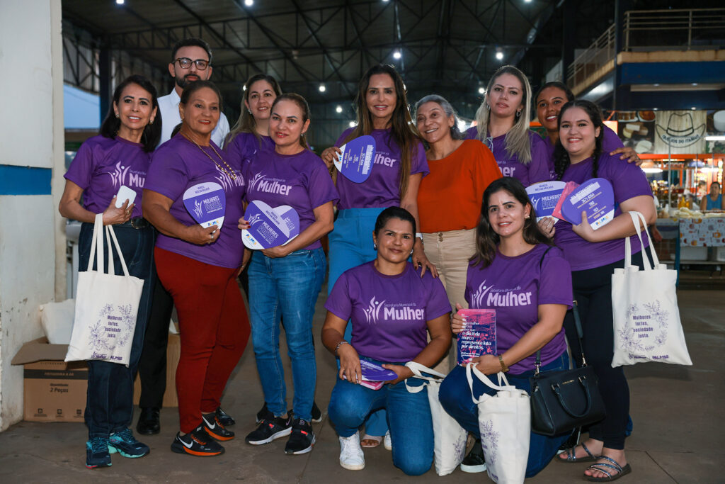 Equipe da Secretaria Municipal da Mulher - Foto: Lia Mara