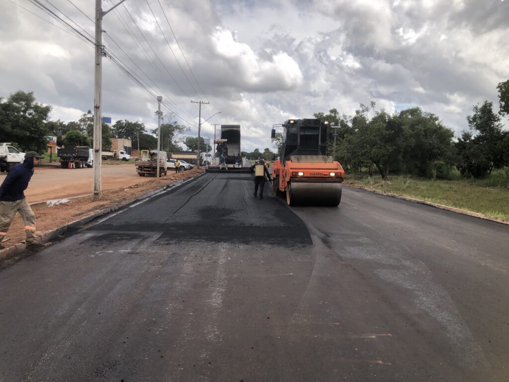 Recapeamento do acesso ao Taquari, na Avenida Teotônio Segurado - Foto: Divulgação