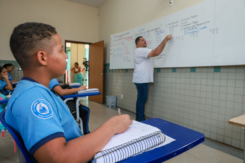 Guilherme Moreira afirmou que se preparou para a prova estudando na escola e em casa - Foto: Lia Mara<br>