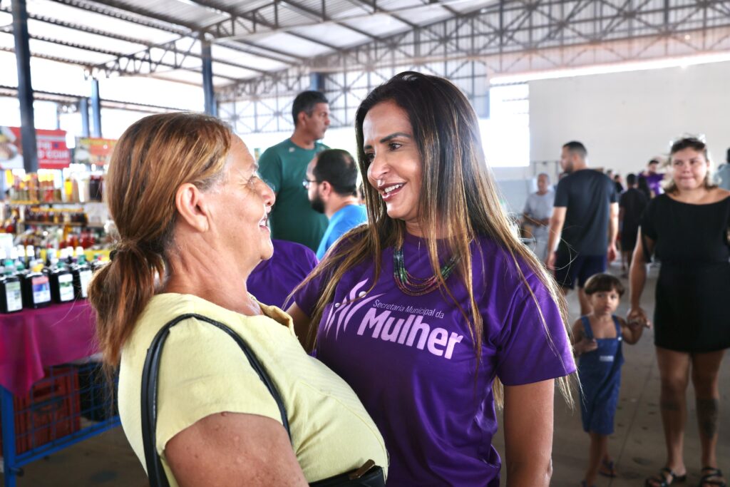 Solange Duailibe participou da ação que tem como foco<br>enfrentamento à violência contra mulher - Foto: Francisco Barros