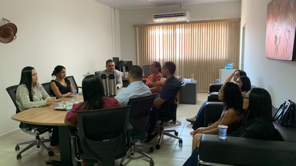 Secad recebe visita institucional da equipe da Secretaria de Administração de Porto Nacional