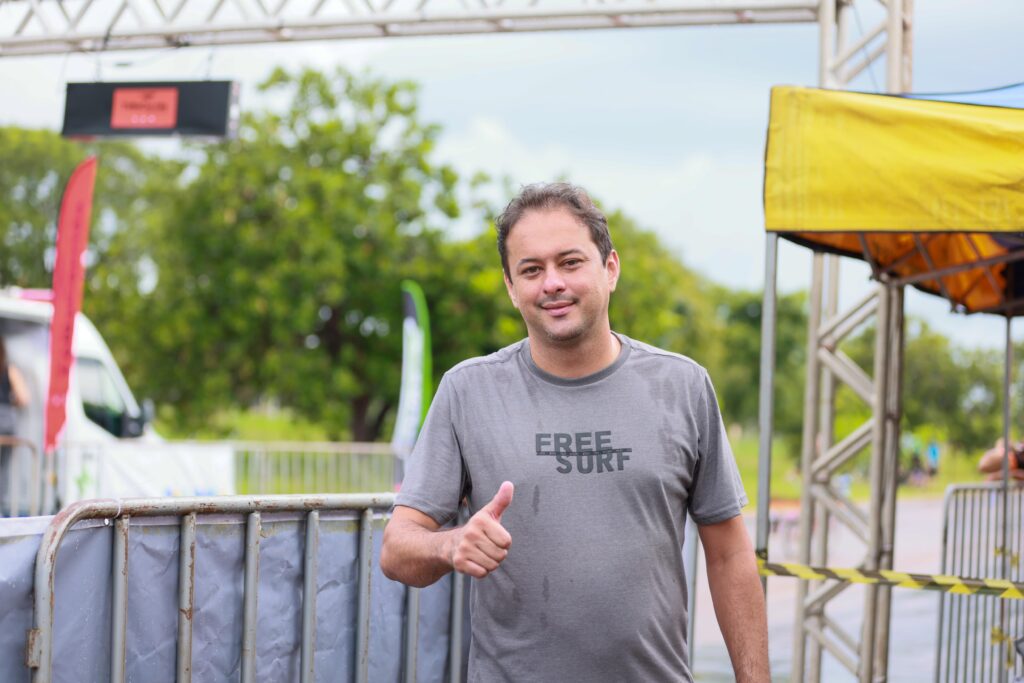 Presidente da Fundação Municipal de Esportes de Palmas, Vinícius Tundela - Foto: Regiane Rocha